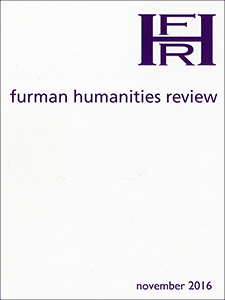 Furman Humanities Review Cover