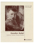 Gender Acts!: Activism: History, Theory, Practice (March 26th-April 2nd)