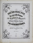 Sechs Gesänge, Op. 26, Heft 1 by Theodor Leschetizky 1830-1915