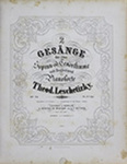 2 Gesänge, Op. 28 by Theodor Leschetizky 1830-1915