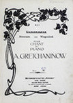Berceuse (5 Songs, Op. 1, No. 5) by Aleksandr Tikhonovich Grechaninov (1864-1956), J. Sergennois, and J. von Lagin